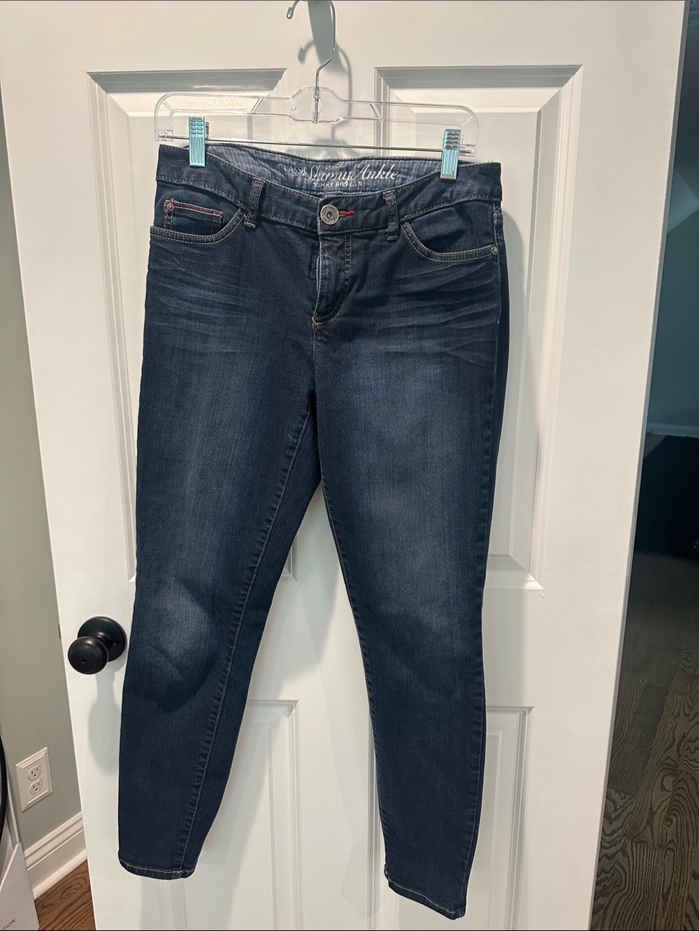 Tommy Hilfiger (6R) Dark Wash Skinny Ankle Jeans